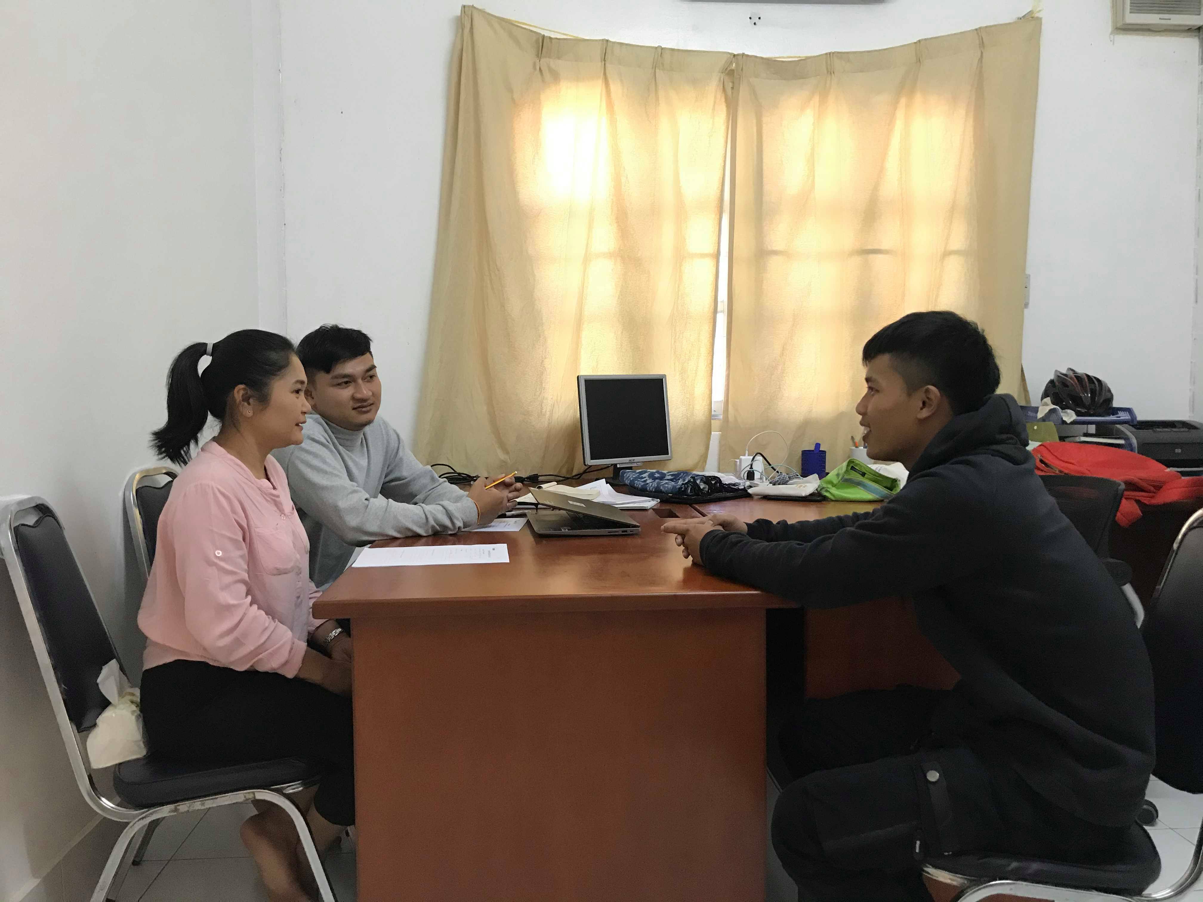 ຂະບວນການສຳພາດໄວໜຸ່ມ